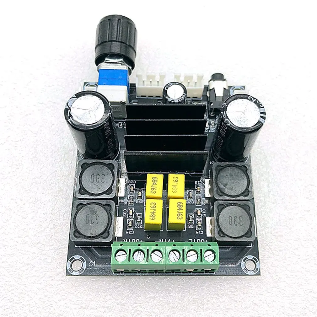 Dc 12V 50W + TPA3116D2 Высокая мощность Digitale аудио Eindversterker доска Blauw аппаратная
