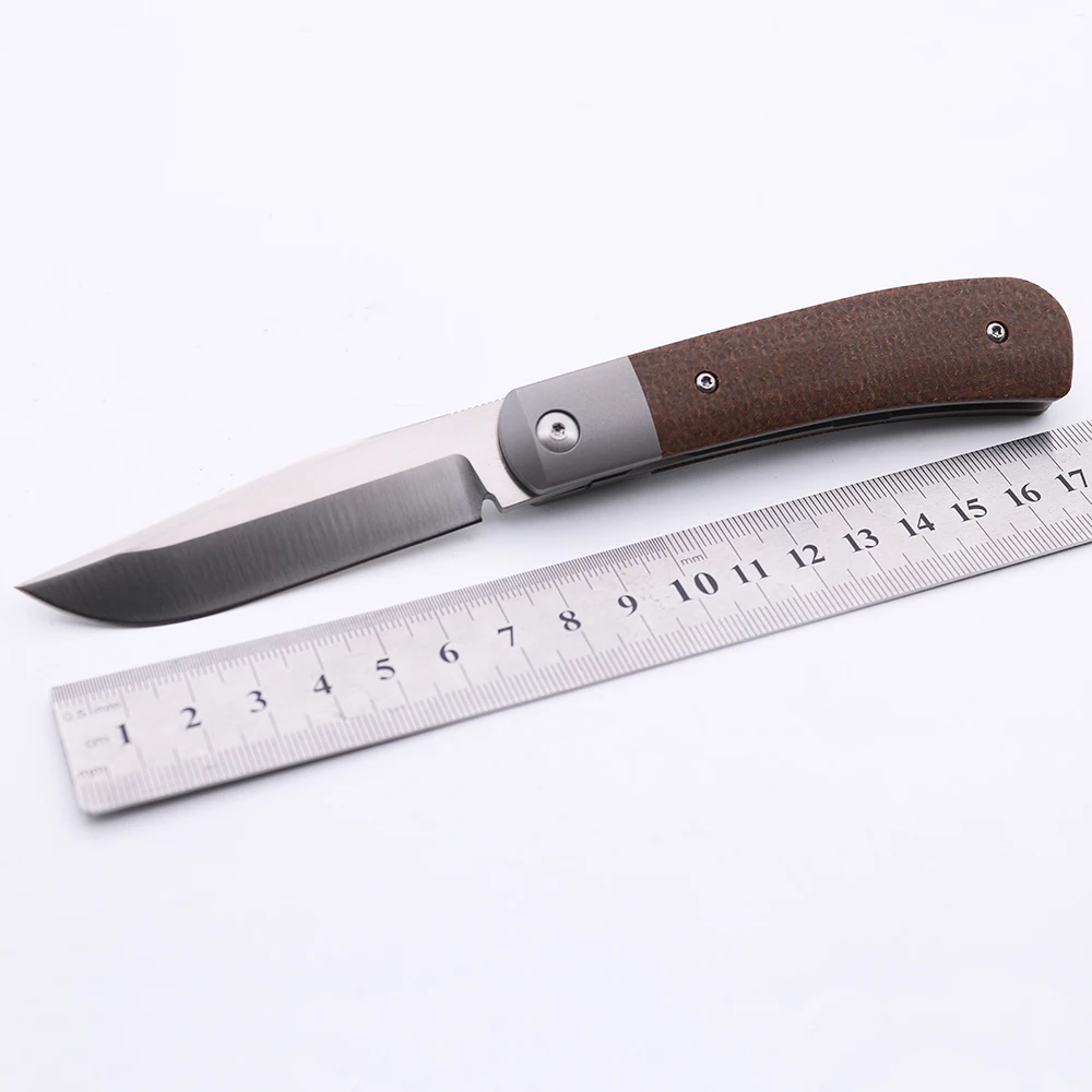 Быстрая доставка ножи SMKE охотничий складной нож с передней флиппером D2 лезвие