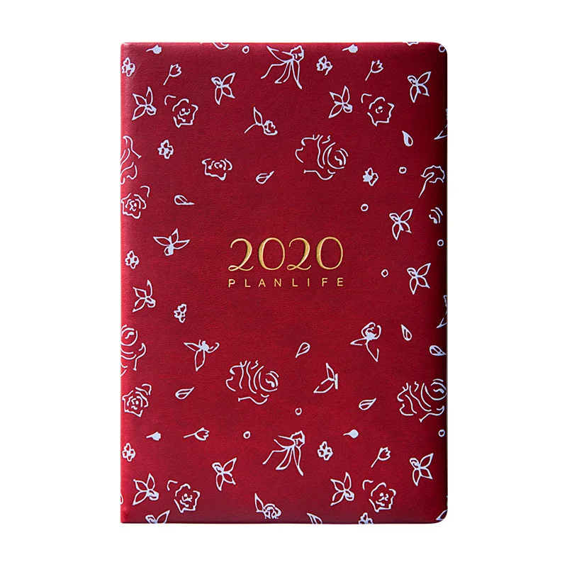 A5 Agenda 2020 планировщик блокнот-органайзер ежедневный ежемесячный недельный план