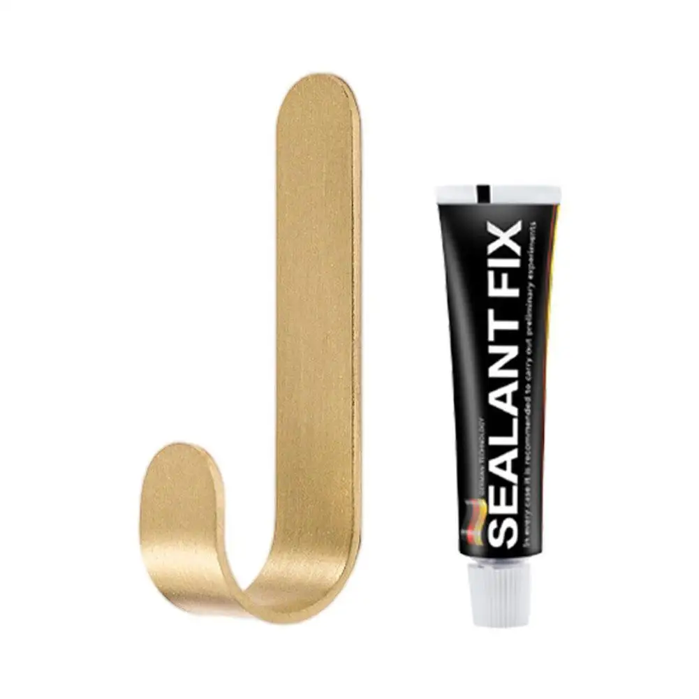 

Металлическая настенная вешалка для полотенец, J-образный латунный крючок для пальто, вешалка для ванной, кухни, органайзер, шляпы, одежды с ...