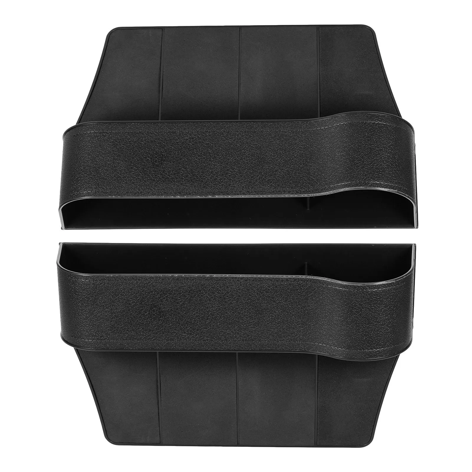 Pаспродажа 2 шт. Черный Автомобиль Организатором сиденья коляски PU чехол карман многофункциональная коробка для хранения в левый + правый