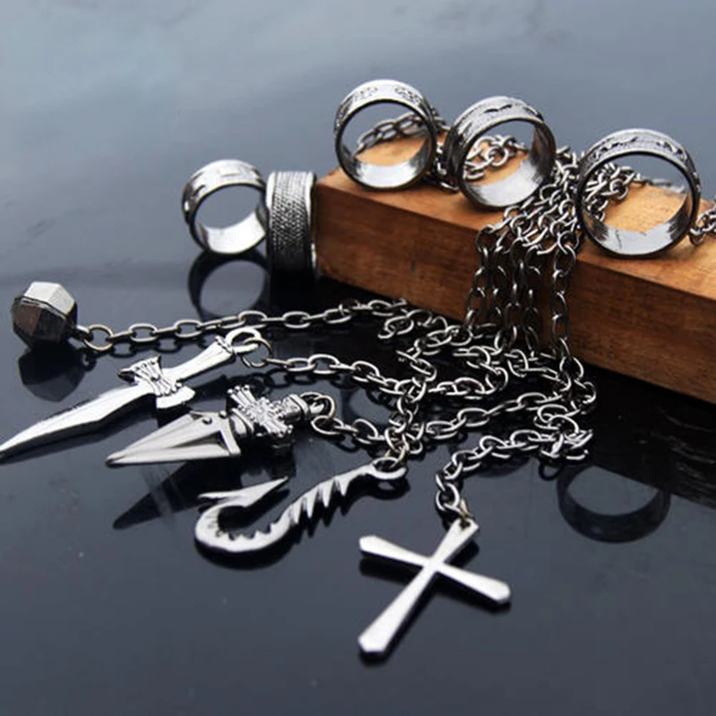 Высококачественное кольцо для косплея из мультфильма Hunter x Kurapika аксессуары