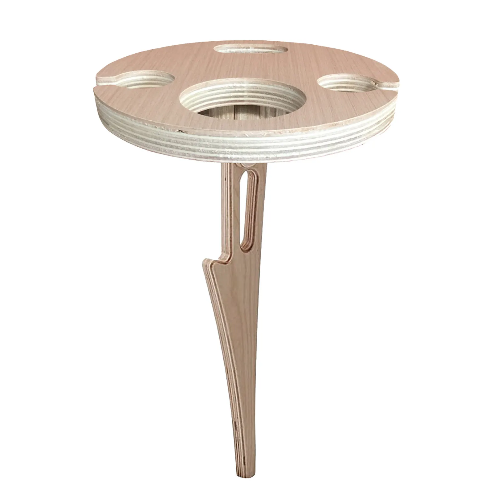 

Портативный Открытый винный столик, деревянный складной винный столик, подставка, Кубок, держатель для винной бутылки для двора, пляжа, пикн...