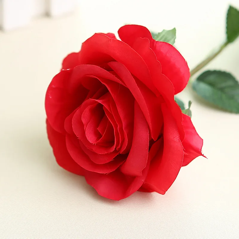 Software Wholesale of High-grade Simulated Rose Single Silk Fabric Flower Home Wedding Decoration Project | Дом и сад