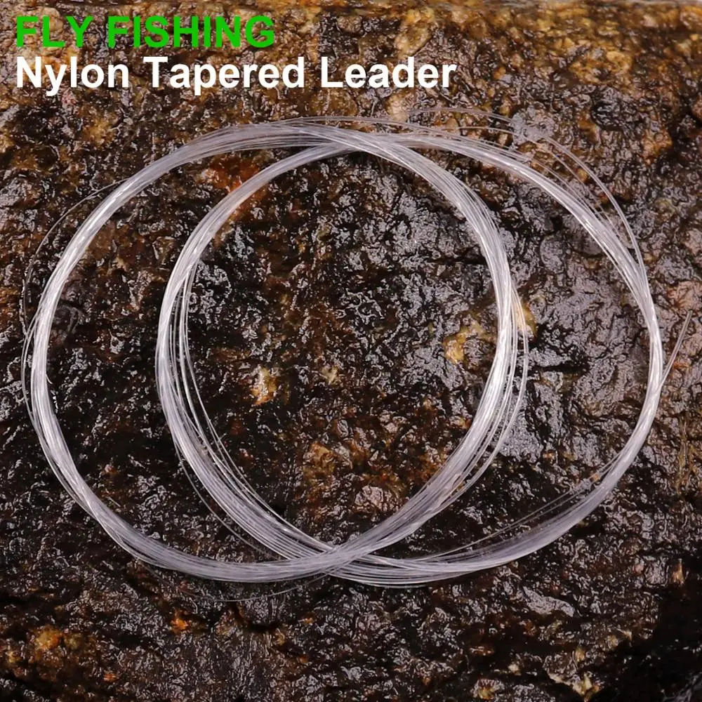 2 шт. однонитевая нейлоновая прозрачная леска для ловли нахлыстом|Рыболовные