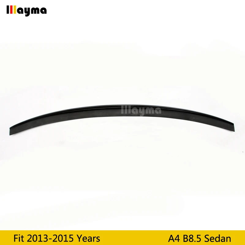 Спойлер для заднего багажника из углеродного волокна Audi A4 B8.5 седан 2013 2014 2015 года