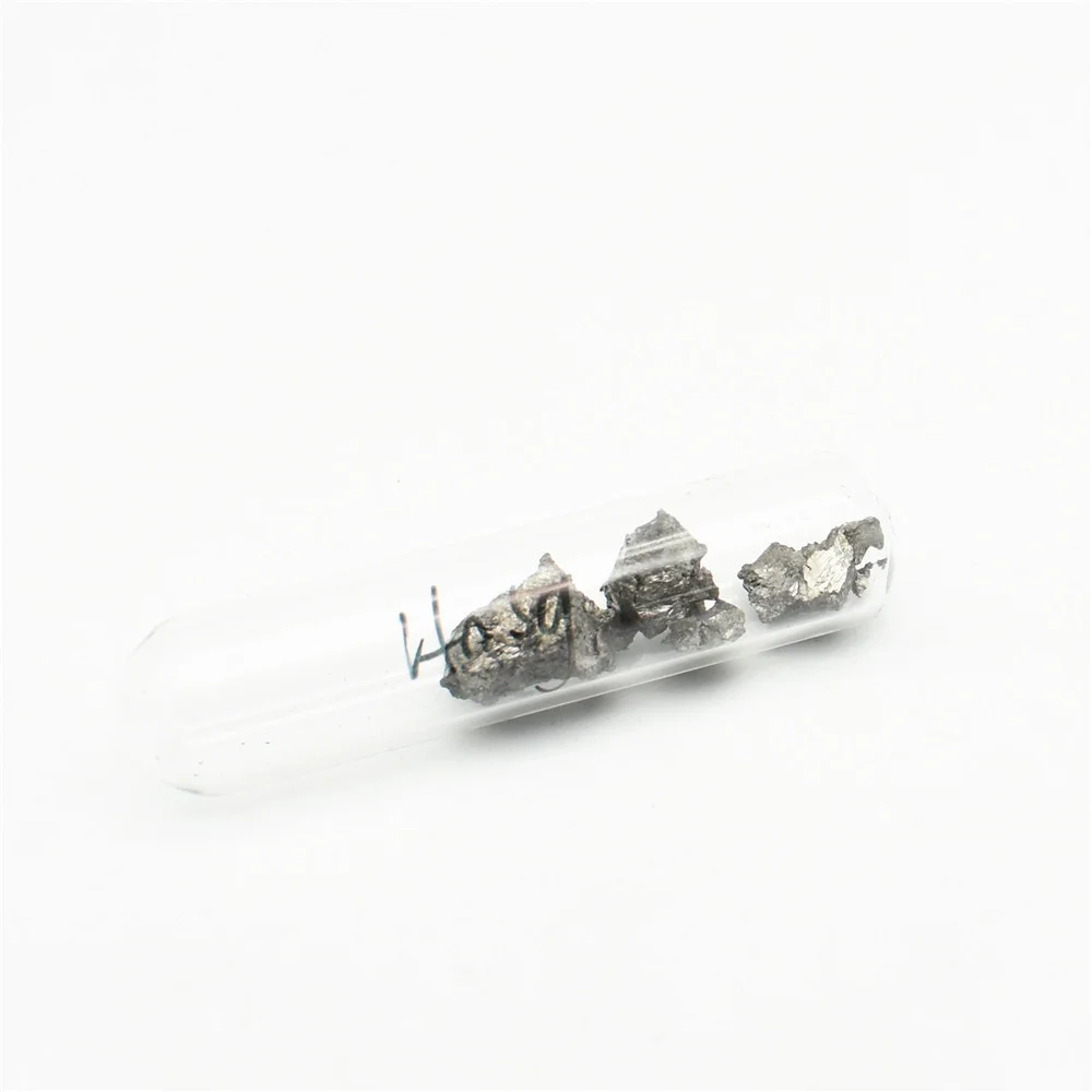 

Metal Holmium In Argon Filling Glass Tube Rare Earth Metal Experiment High Puirty 2-5 Gram Ho for Lab Research Teaching Aid