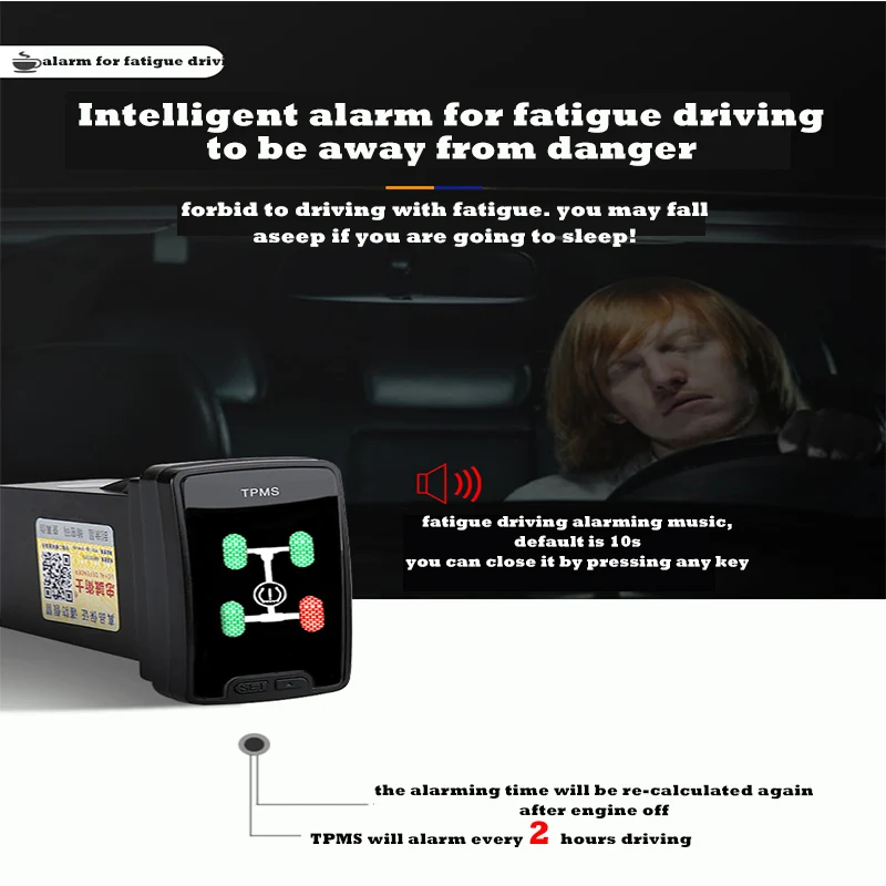 OBD TPMS система контроля давления в шинах Intelligen SpeedLock для Toyota Corolla hybrid Lewin RAV4 Land cruiser Highlander Prado