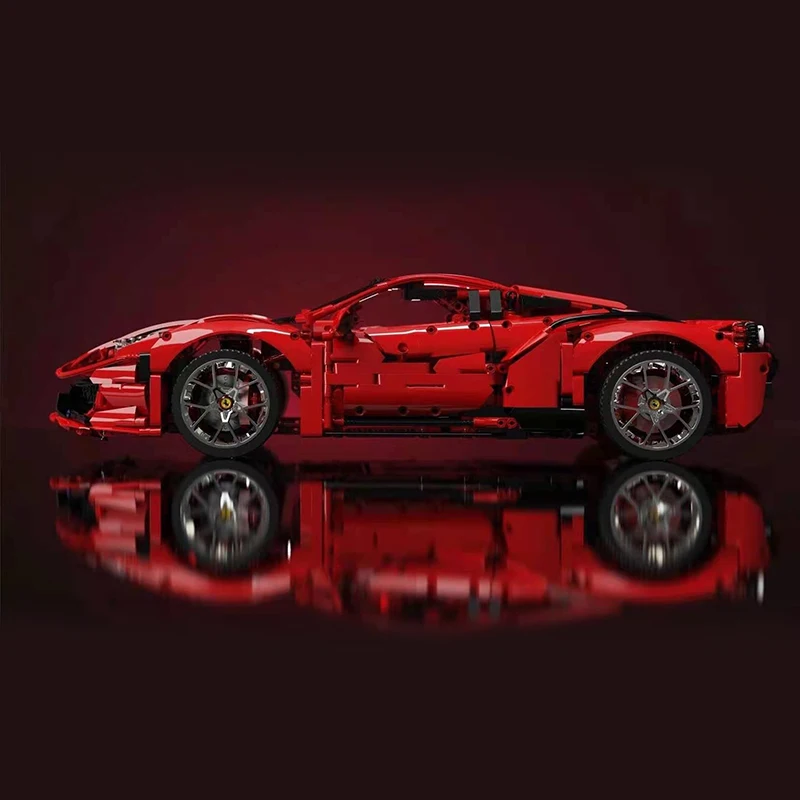 В наличии совместимый с 42125 Ferrari 488 458 Super racing car строительные блоки кирпичи игрушки