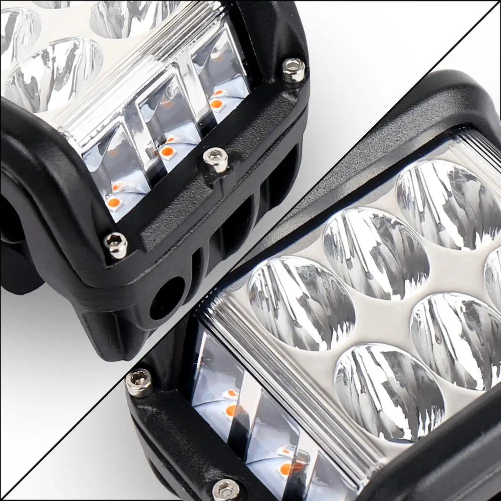 Боковой стрелок светодиодный Pod огни со стробоскопическим двойным боковым