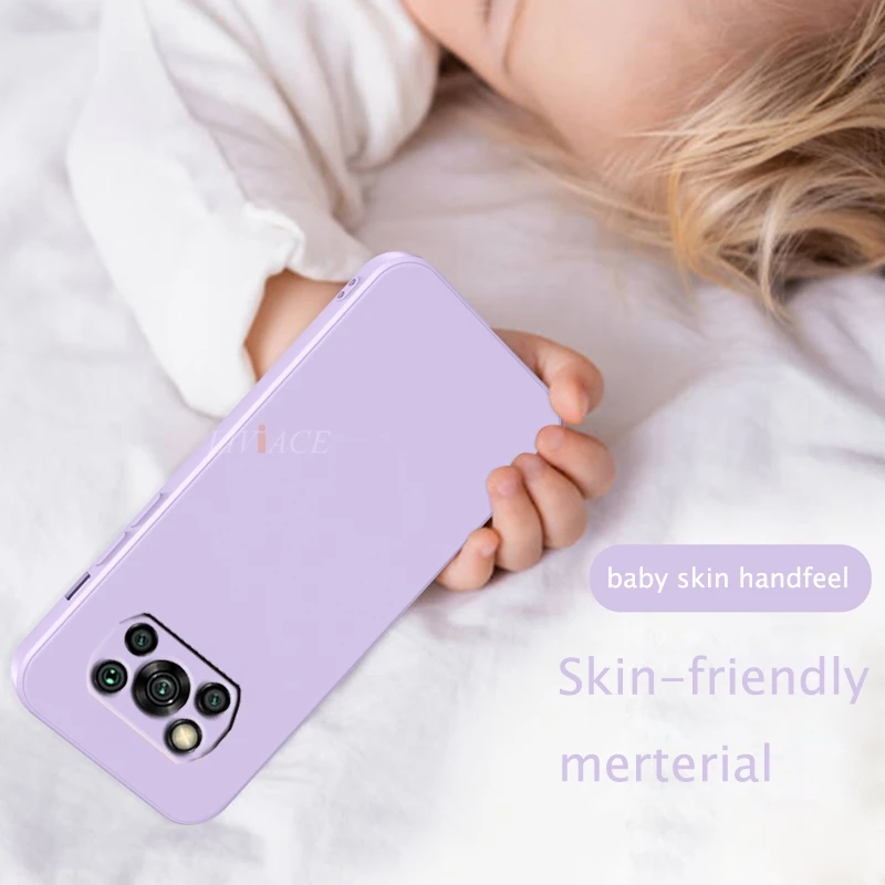 Новый квадратный силиконовый чехол для телефона Xiaomi Poco X3 Nfc M2 F3 Pro X2 globa защитный