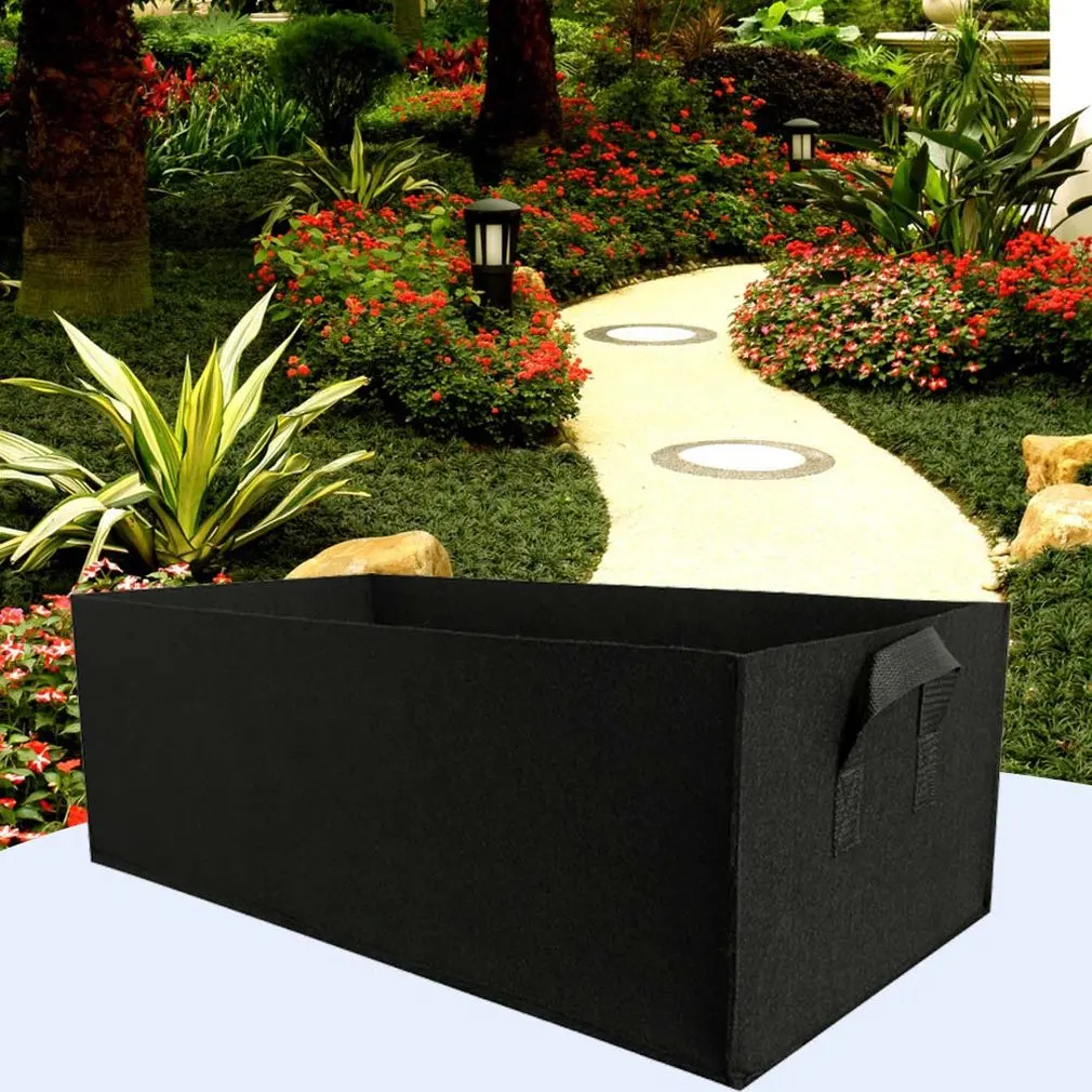 

Environmentally Friendly Rectangular Planting Bag Felt Non-Woven Vegetable Strawberry Tomato Beauty Bag