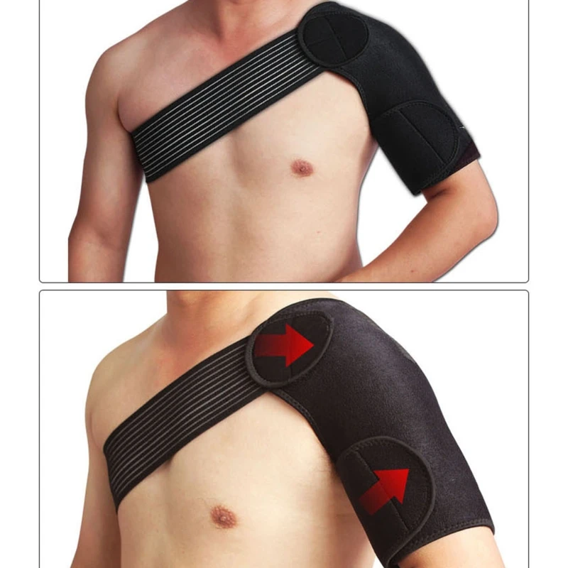 

OLJFShoulder Support Belt Shoulder Protector, Posture Brace Correction Comfortable Guard Strap for Hunchback Pain/Aches A