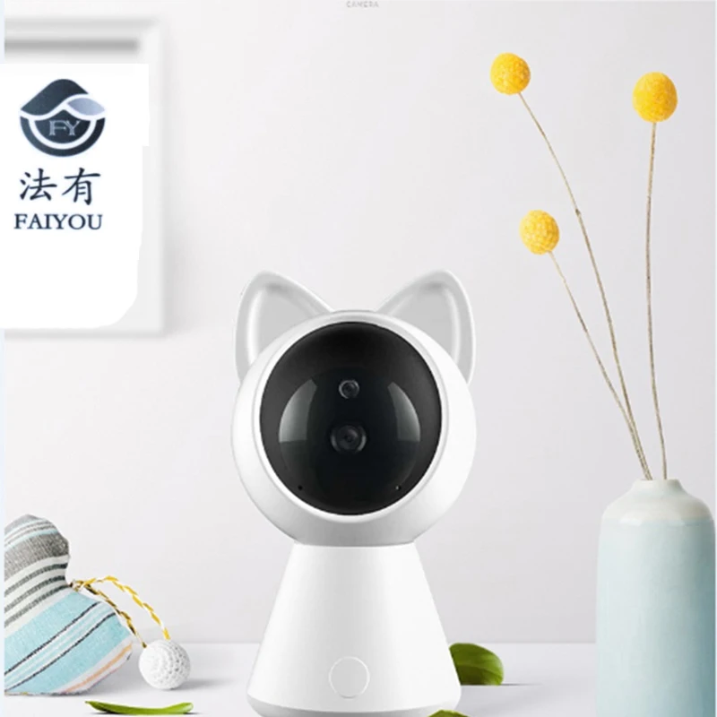 Мини Wi-Fi AI камера IP P2P дистанционный мониторинг CCTV Cam Домашняя безопасность детский монитор угол 360 градусов ИК ночного видения обнаружения движения
