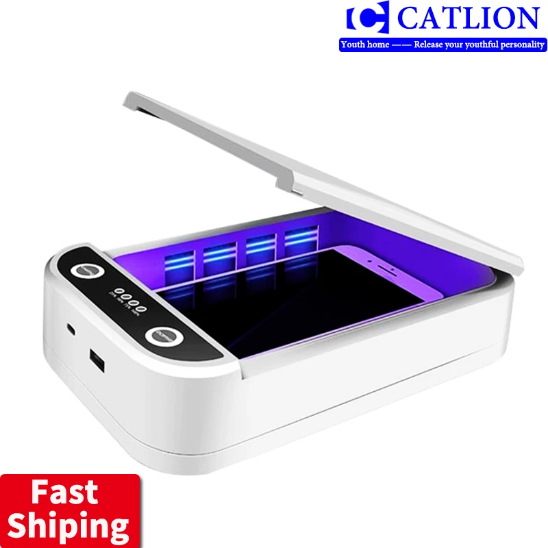 Коробка-Стерилизатор УФ портативная для телефонов устройство быстрой
