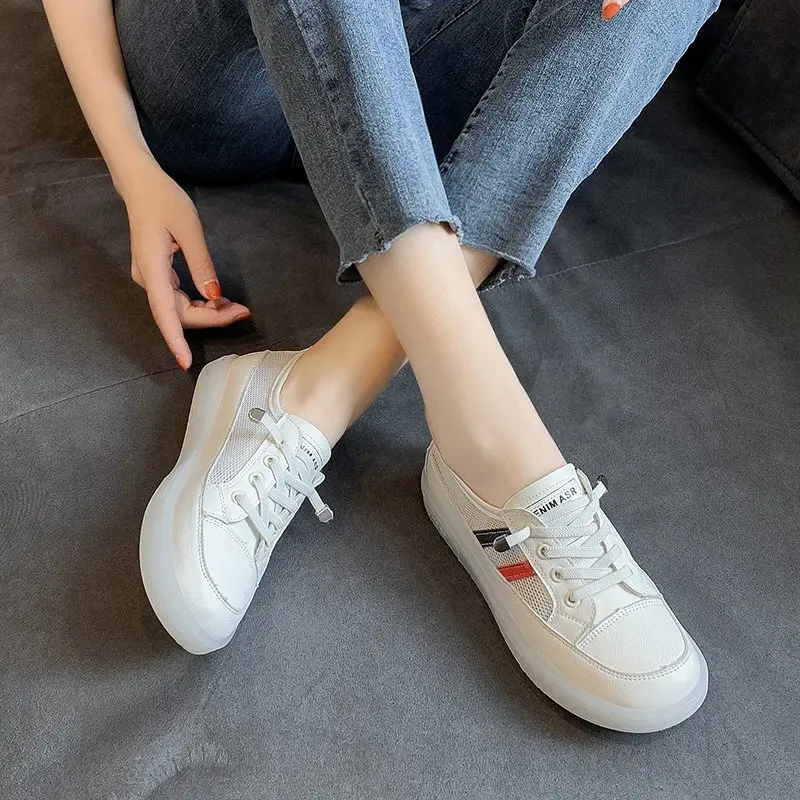 

Women Vulcanized Shoes High Quality Women Sneakers Slip On Flats Shoes Women Loafers Tenis Feminino Walking Flat shoes for w