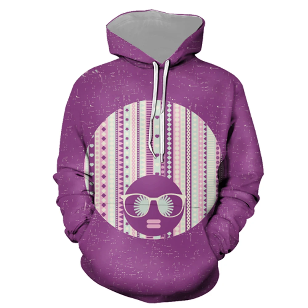 Женская толстовка с объемным принтом Повседневные толстовки длинными рукавами