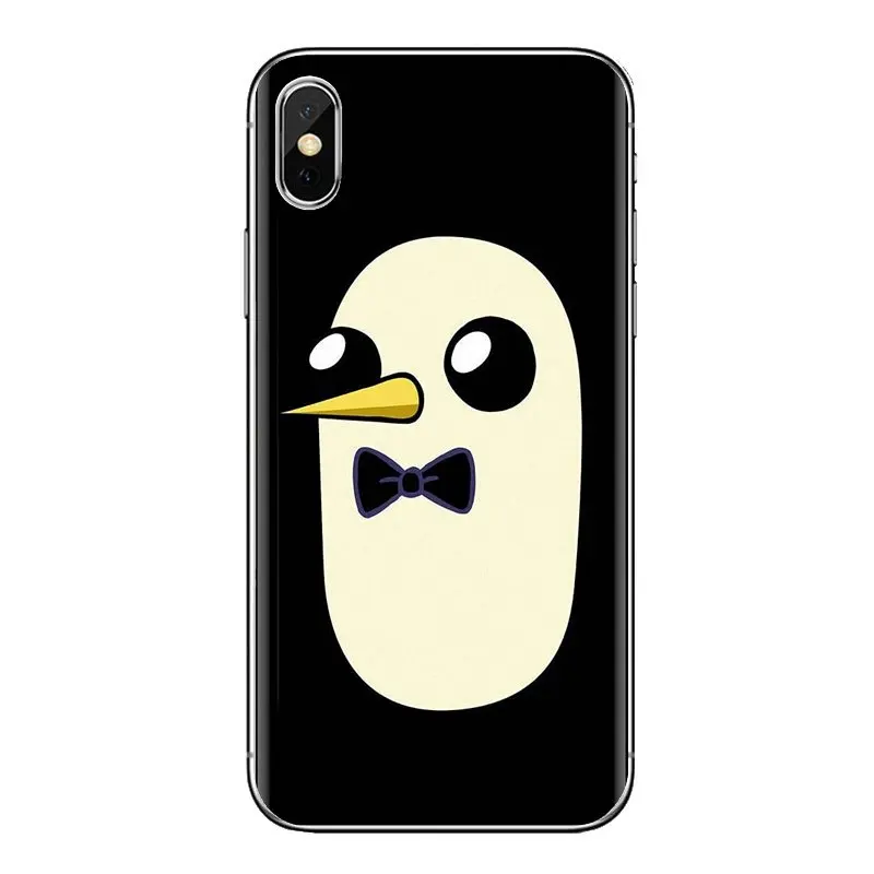 Чехол для iPhone XS Max XR X 4 4s 5 5S 5C SE 6 6S 7 8 Plus samsung Galaxy J1 J3 J5 J7 A3 A5 Пингвин Мопс Собака