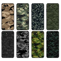 black tpu case for xiaomi redmi 9t case redmi note 9t note 10 5g 4g pro 10s case camouflage pattern camo military army