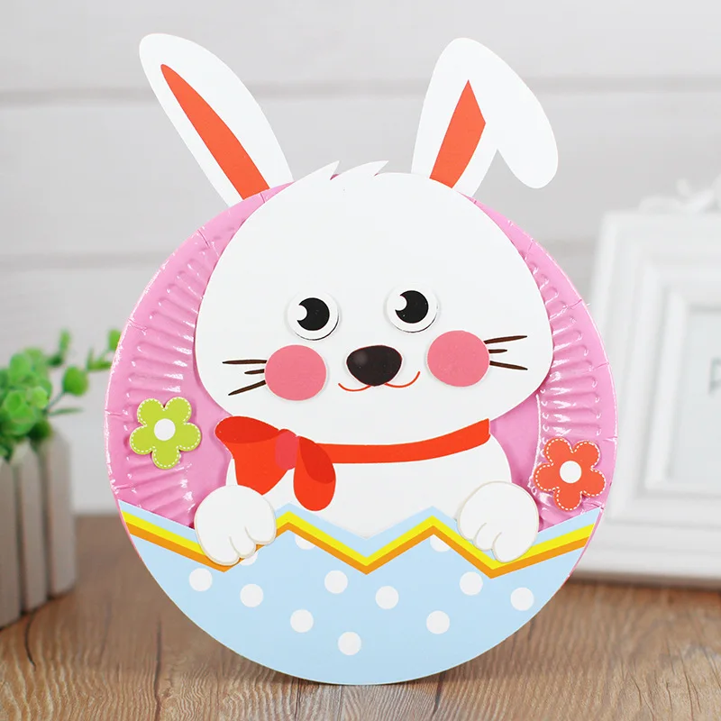 rabbit Детский сад много декоративных поделок diy игрушки головоломка бумажный лоток ремесла детские развивающие игрушки для детей Девочка/Мальчик Рождественский подарок 906 - Цвет: rabbit