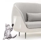 2 шт. диван защитные прокладки с 10 штук ногти игровой комплекс для кошек царапин коготь протектора столба для кошек Скребок накладки-лапки мебели для домашних животных