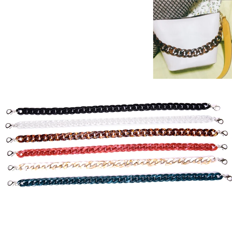 

60cm Acrylic Detachable Replacement Chain Shoulder Bag Strap Handbag Accessories