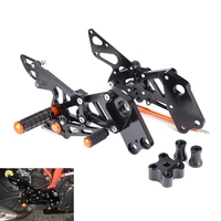 for ktm rc125 rc200 rc390 rc 125 200 390 2014 2015 2016 2018 2019 adjustable rider rear sets rearset footrest foot rest pegs