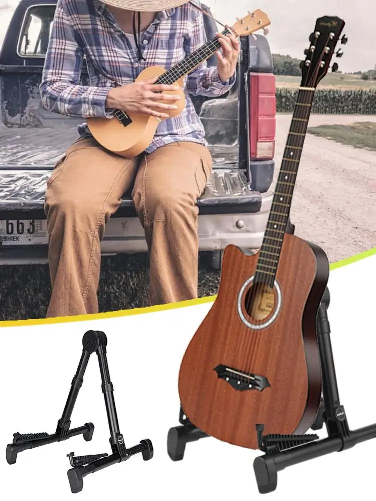 Алюминиевая выдвижная подставка для гитары А образный универсальный кронштейн