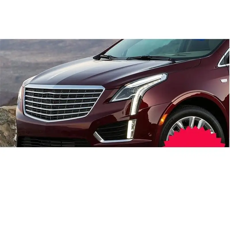 Drl авто автомобили дневные светодиодные ходовые боковые поворотники автомобиля освещение фары передние противотуманные фары 16 17 18 для Cadillac XT5