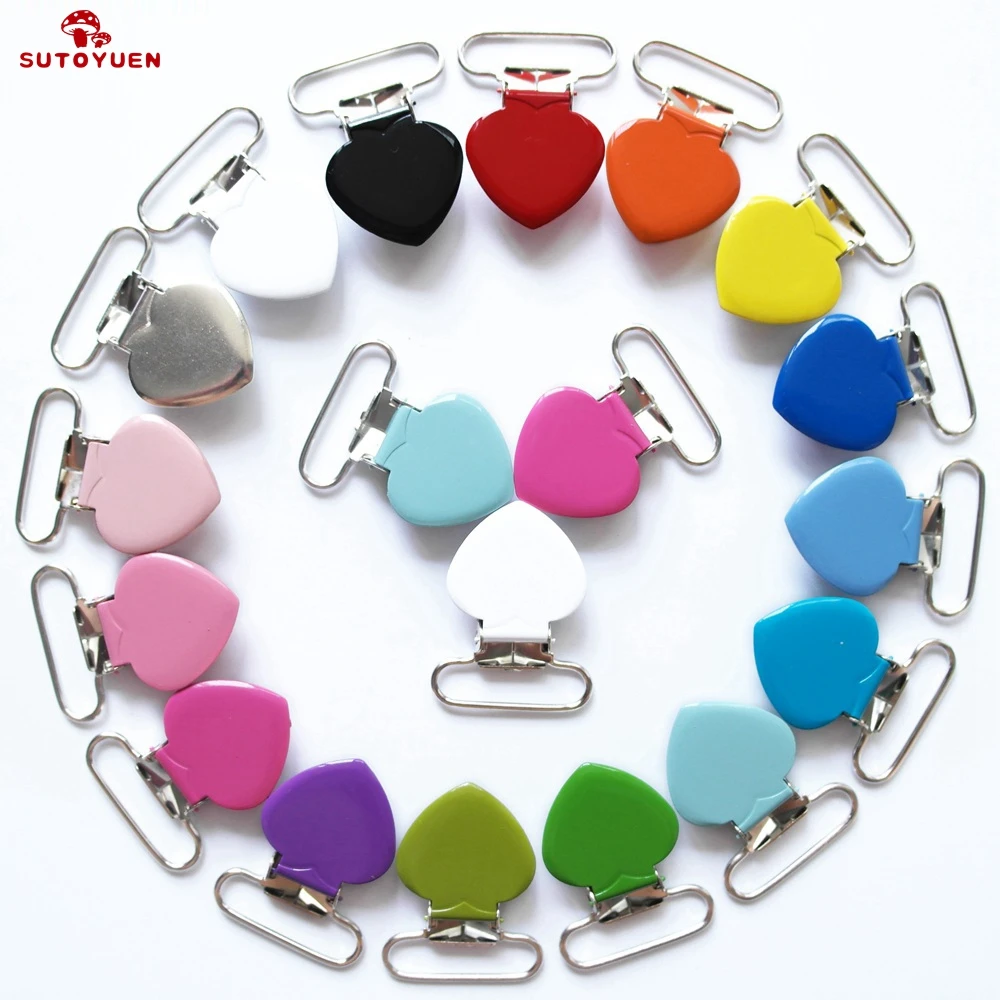 10 шт. металлические зажимы для соски пустышки 25 мм|soother holder|pacifier holderclip soother |