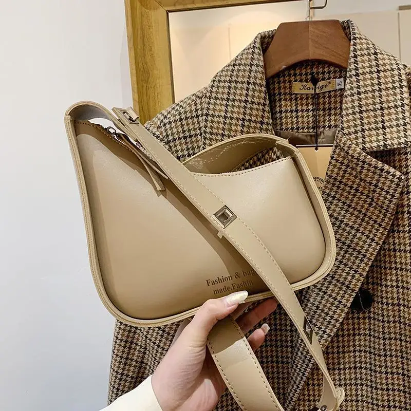 

Асимметричный квадратный дизайн, маленькие сумки через плечо из мягкой искусственной кожи для женщин, лето 2021, фирменные модные сумки через...