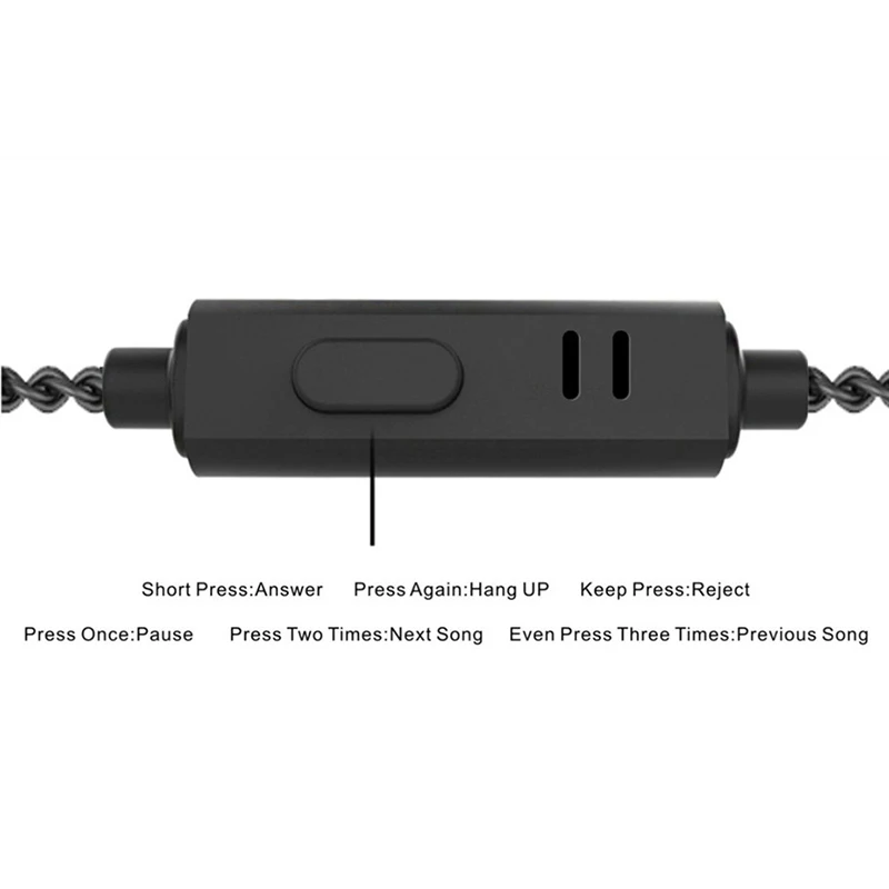 bqeyz kc2 headphone 2dd 2ba quad drivers stereo in ear earphone 0 78mm detachable cable with microphone for player phone free global shipping