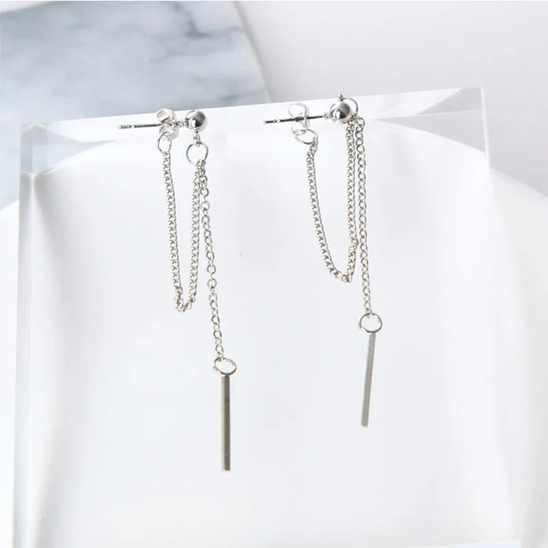 Корейские модные украшения серьги с кисточками в стиле ретро длинные висячие