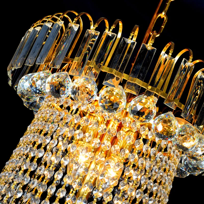 Золотая лампа для лобби лестница освещения Е14 | Лампы и освещение