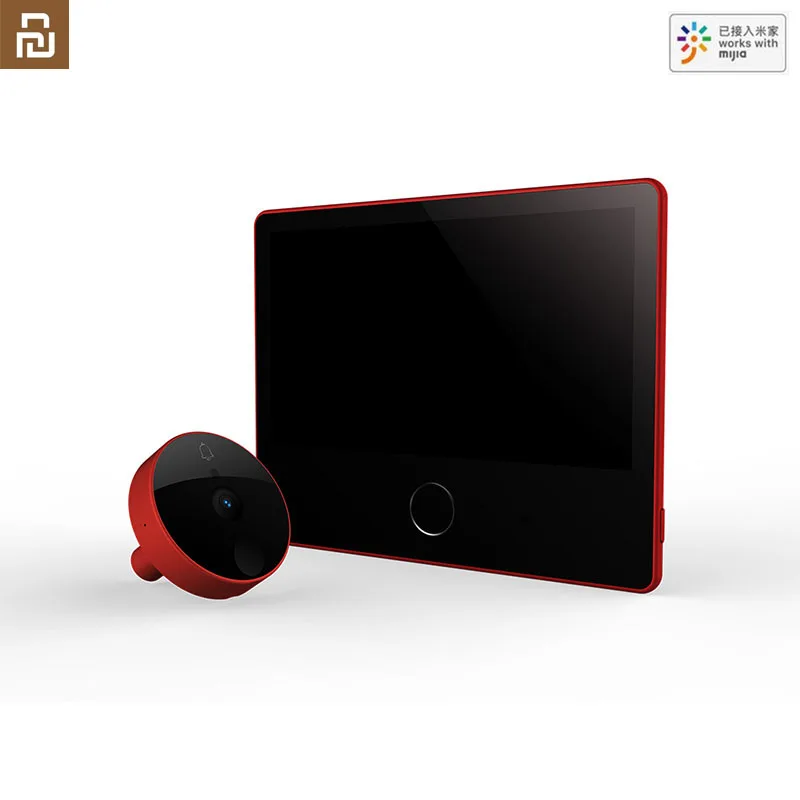 Умный дверной Видеозвонок Youpin Люк молодежная версия кошачий глаз управление