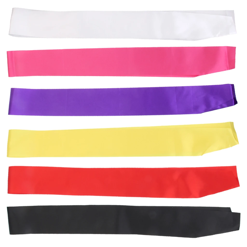 Пустой атласный простой пояс сделай сам модный для украшения девичника