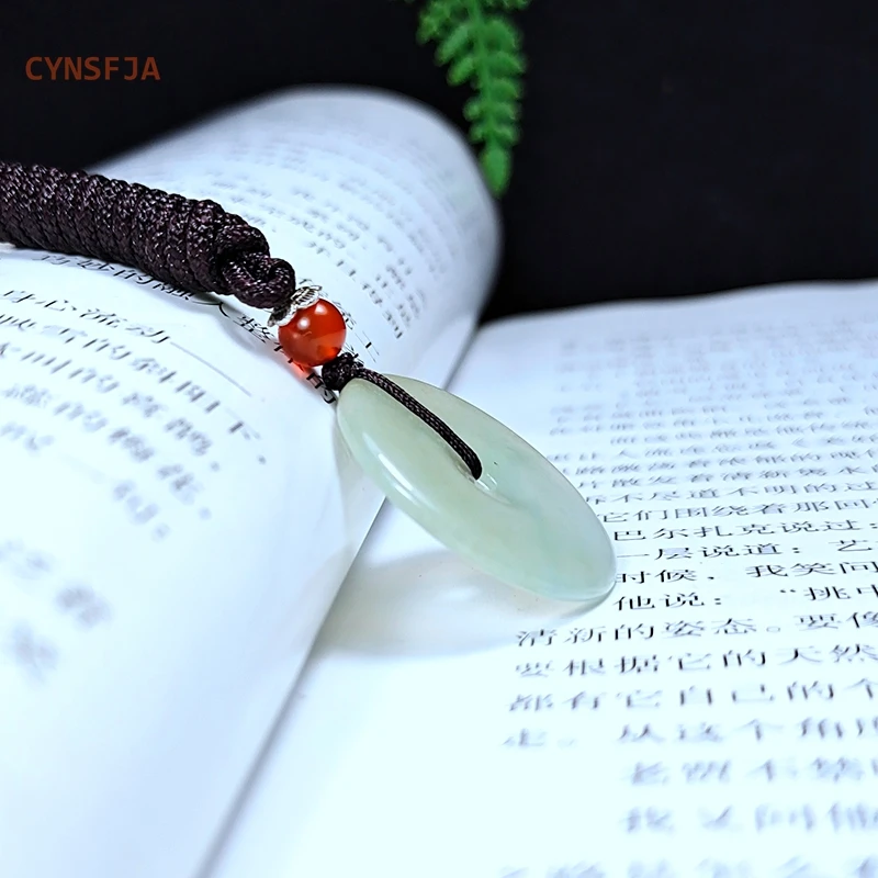 CYNSFJA новые настоящие сертифицированные натуральные изумрудные нефритовые