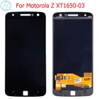 Оригинальный ЖК-дисплей XT1650 AMOLED для Motorola Z, дисплей 5,5 дюйма, сенсорный ЖК-дисплей Moto Z, стеклянная панель в сборе