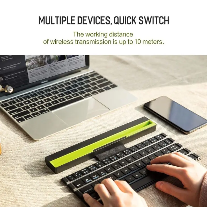 

R4 Portable Rollable Wireless Bluetooth Keyboard for iOS ANdroid Windows Device