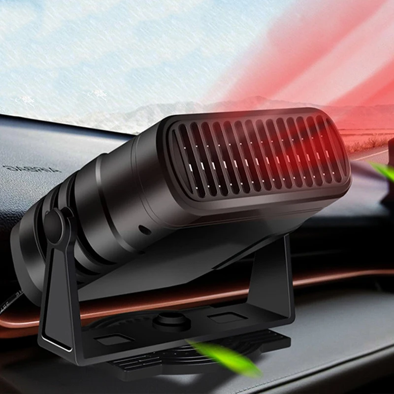 

12V/24V Car Heater Auto Inteiror Electric Fast Heating Fan Dryer Air Purifier Car Winter Windshield Defroster Defogging Tool