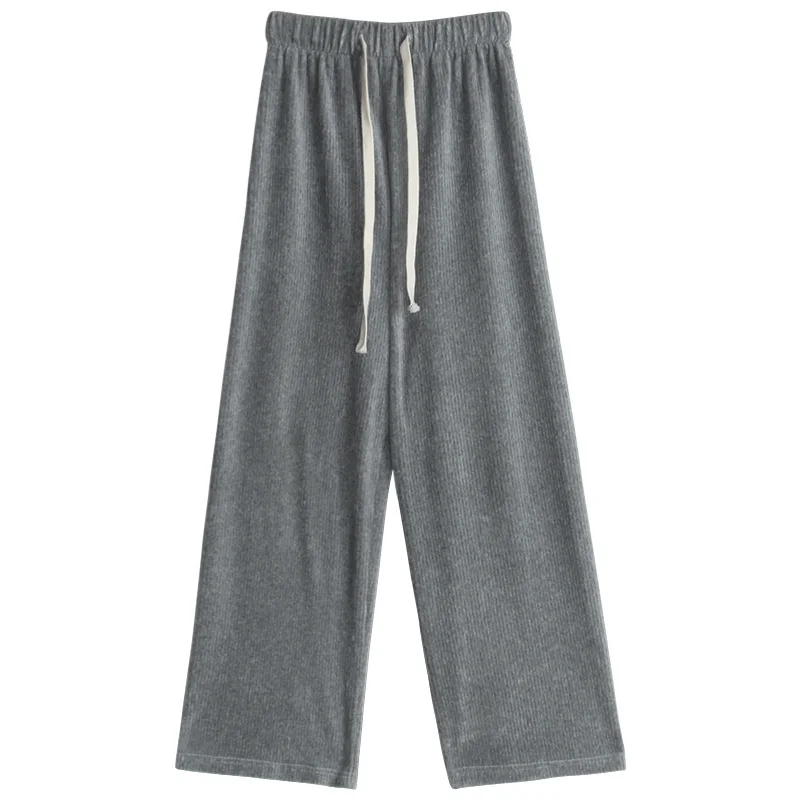 Женские брюки с широкими штанинами Корейская версия свободные вертикальные