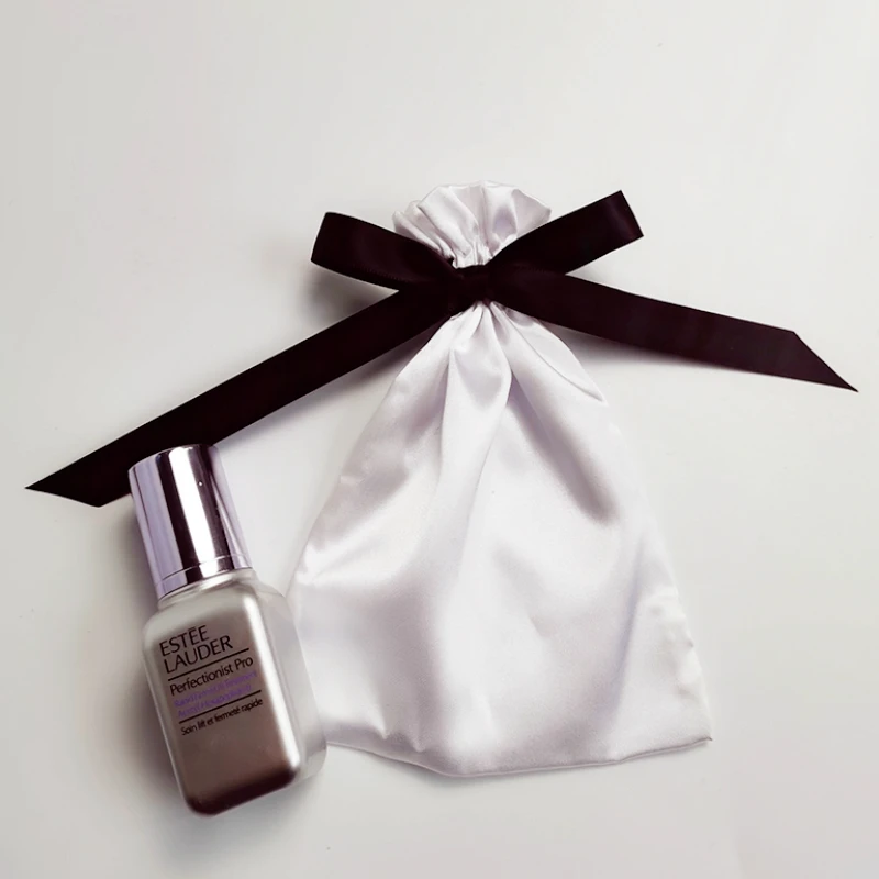 Мешочки шелковые на шнурке для ювелирных изделий из атласной упаковка