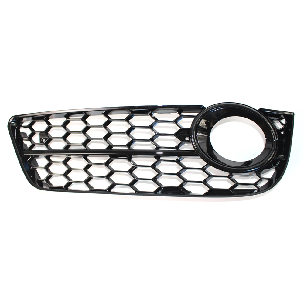 

1Pair Car Front Bumper Fog Lamp Grille Grill Cover Mesh Honeycomb for AUDI A5 Coupe/Sportback 2008-2011 A5 Cabriolet 2010-2011