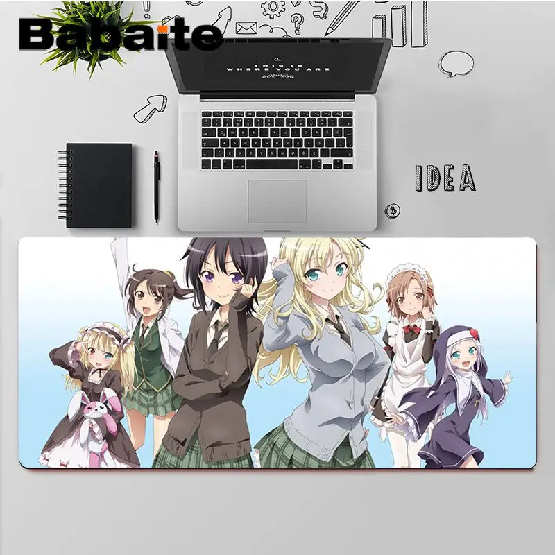 

Babaite Top Quality Boku Wa Tomodachi Ga Sukunai Unique Desktop Pad Game Mousepad Free Shipping Large Mouse Pad Keyboards Mat