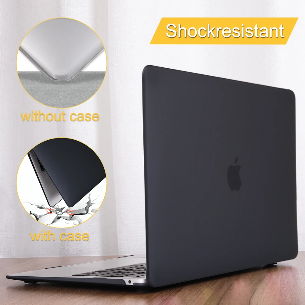 Чехол для ноутбука New Mac Book Pro Touch Bar 16 A2141 Жесткий матовый корпус Macbook Air 13 11 15 Retina