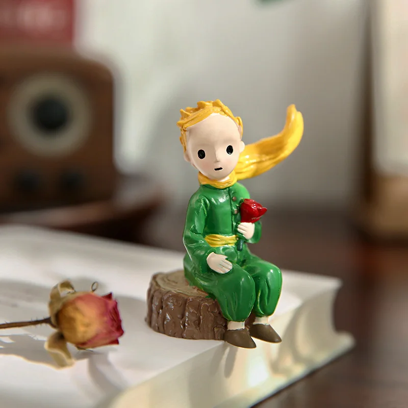 The Little Prince Figurine Micro Landscape Diy Home Decor Miniature Fairy Garden Ornament Desktop Decoration Accessories Gift | Дом и сад