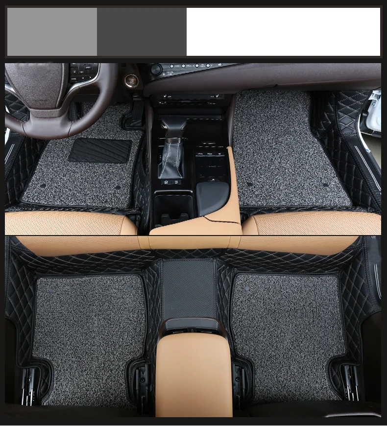 Lsrtw2017 для Lexus Es ES200 ES260 ES300h автомобильный напольный коврик, коврик для ног, водонепроницаемые накладки для интерьера, аксессуары