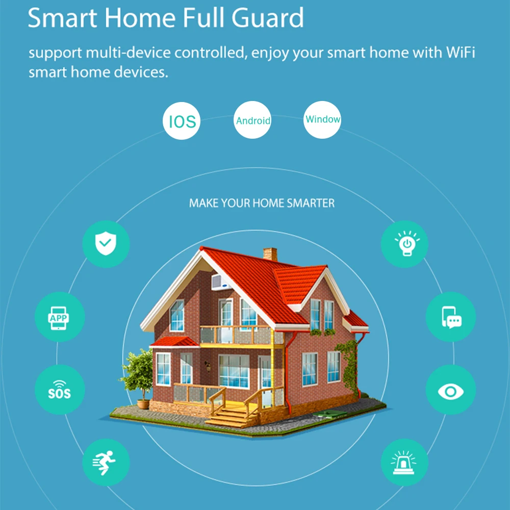 Wi Fi ЕС диммер переключатель плавное затемнение Поддержка дистанционного