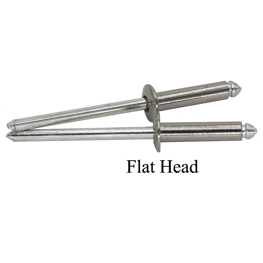 M4 * 12 4x12 14 M4x14 304 нержавеющая сталь 304ss DIN7337 самозатыкающийся гвоздь поп украшение