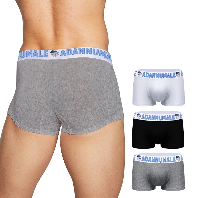 

Сексуальное мужское нижнее белье, боксеры, шорты, хлопковое Мужское нижнее белье, боксеры, дышащие мужские трусы, забавные шорты-боксеры, Но...